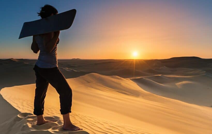 Sandboard & Sunset Quest